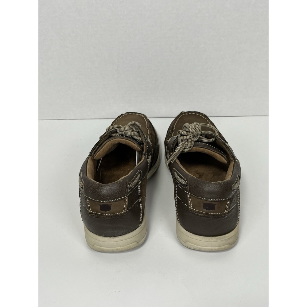 Men's Florsheim Lakeside Oxford Moc Toe 13157-200 Brown Nubuck Leather Sz 9‎ - Picture 6 of 9